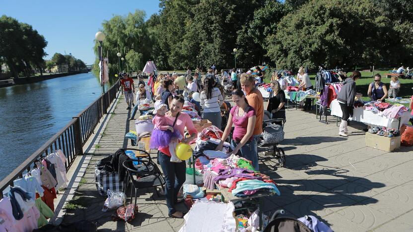 Iniciatyva: šeštadienį Danės skvere jau tradiciškai susiburs šeimos.