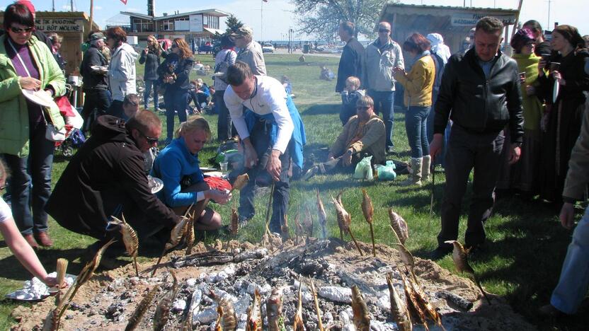 Renginys: šį savaitgalį Neringoje vyks žvejiškas tradicijas puoselėjanti "Žiobrinių" šventė.