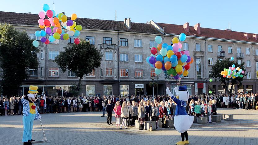 Pradžia: šiandien miestą užlies spalvingi Rugsėjo 1-osios renginiai