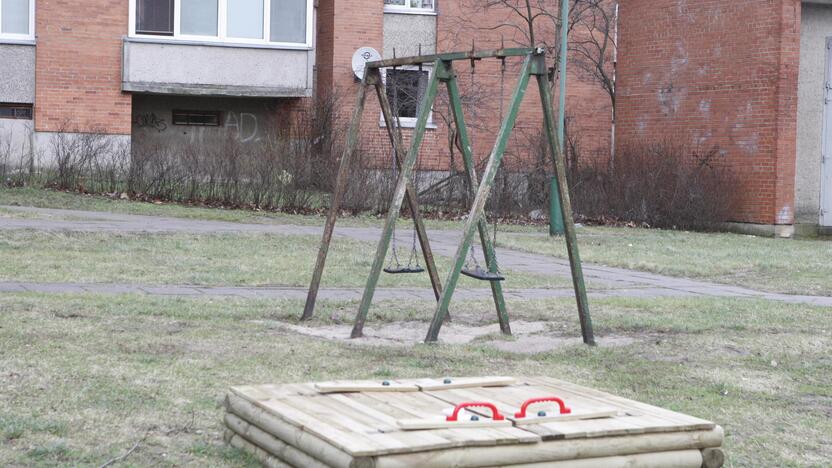 Pasirinkimas: daugiausia lėšų bendruomenės skyrė vaikų žaidimų aikštelėms įrengti daugiabučių namų kiemuose.