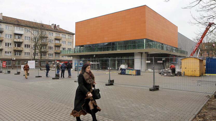 Finišas: buvusiame kino teatre "Vaiva" verda baigiamieji darbai, duris pastatas atvers jau kovo pabaigoje arba balandžio pradžioje.