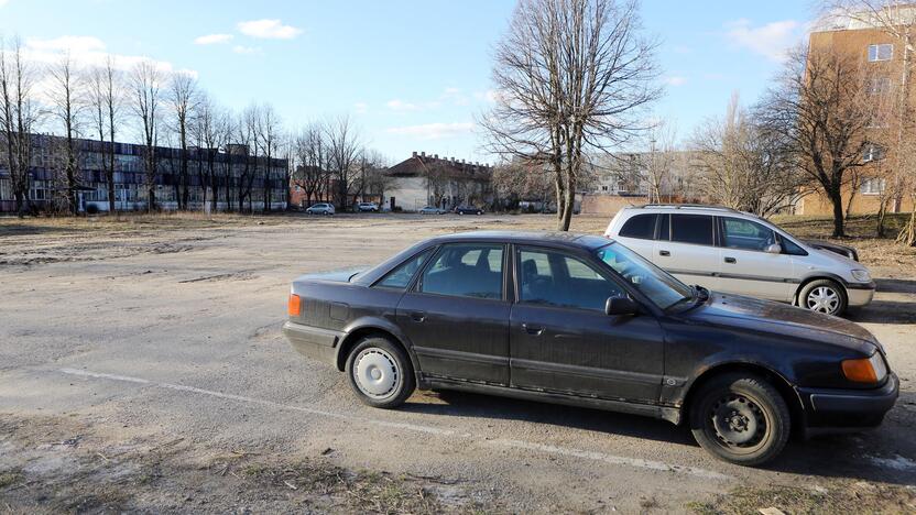 Planai: Birutės gatvėje, teritorijoje, kur buvo šaudykla, norima įrengti automobilių stovėjimo aikštelę.