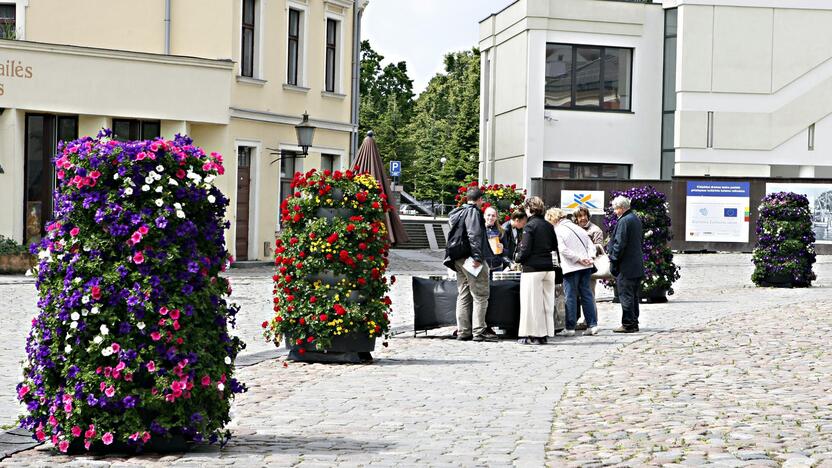 Teatro aikštė.