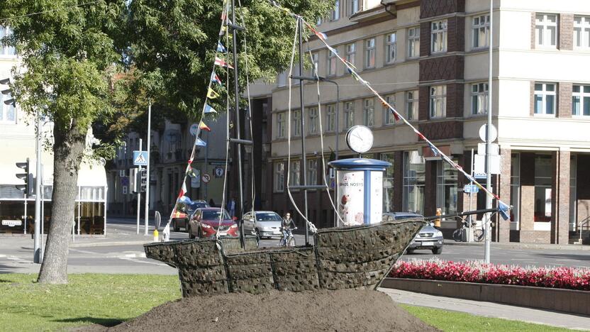 Vasariškus žiedus jau keičia prie lietuviško rudens geriausiai prisitaikiusios našlaitės.