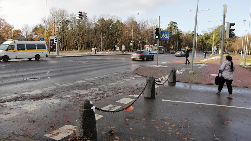 Laikas: palei Klaipėdos universitetą einanti gatvė uždaryta jau ketverius metus.