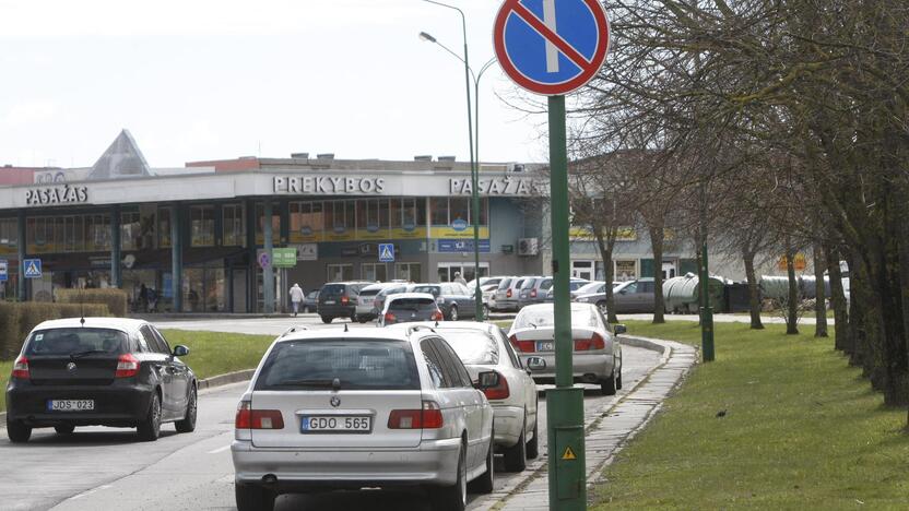 Ateitis: po mėnesio Vingio gatvės gyventojai sulauks pokyčių dėl automobilių stovėjimo.