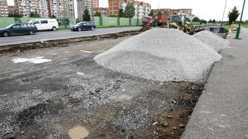 Viltys: tikimasi, kad šiemet bus baigti darbai Jūrininkų prospekte.