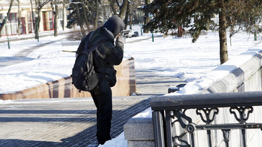 Speigas: sunkiausia dabar benamiams, tačiau statistika teigia, kad daugiausia jų miršta ne per didžiuosius šalčius, o atšilus.