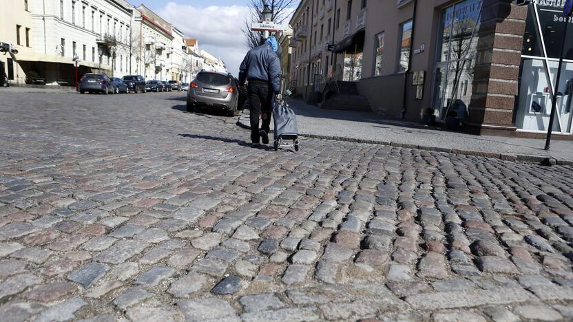 Siekis: senamiesčio pagrindinių ir skersinių gatvių susikirtimo vietos turėtų būti padarytos lygesnės.