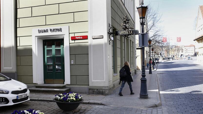 Intriga: Žaliojoje vaistinėje, kuri neseniai buvo atnaujinta, vaistais veikiausiai nebus prekiaujama.