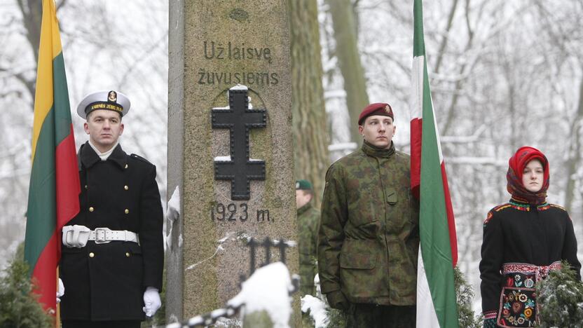 Tikimybė: galimas dalykas, kad Klaipėdos krašto sukilimo vado J.Budrio palaikai kada nors atguls uostamiesčio Skulptūrų parke.