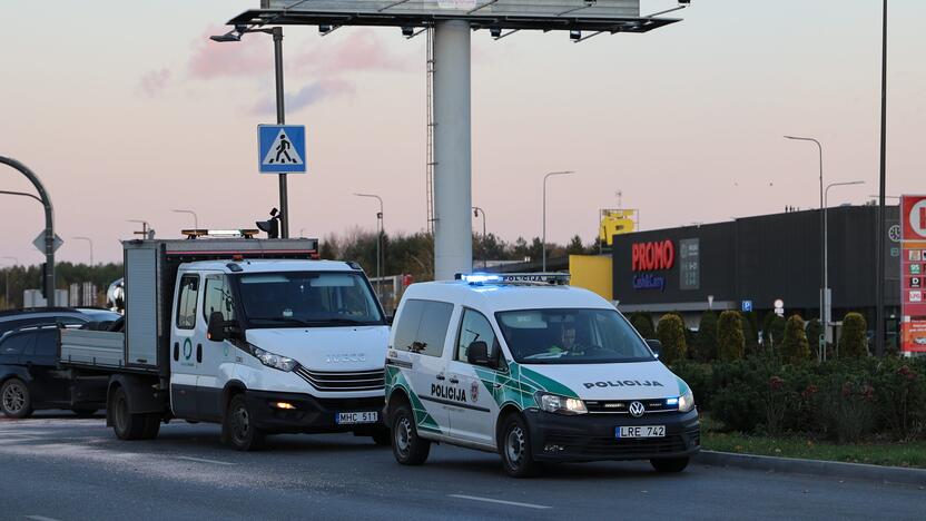 Avarija vienoje judriausių Kauno sankryžų