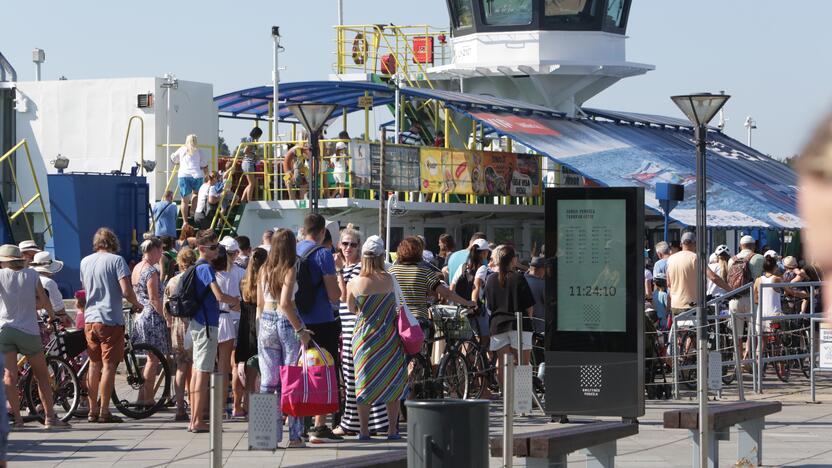 Antplūdis: šiemet uostamiestis sulaukė turistų gausos, jų mėgstama vieta – Lietuvos jūrų muziejus.