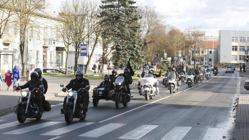 Gargždus sudrebino plieniniai žirgai