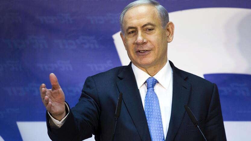 Izraelio ministras pirmininkas B. Netanyahu