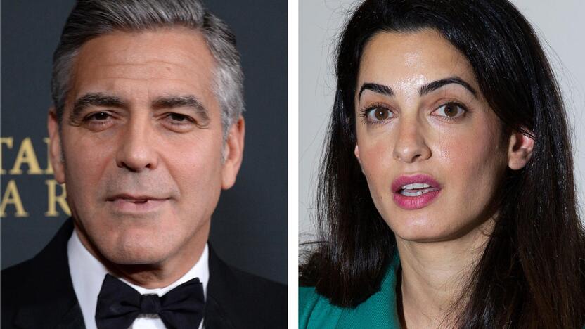 George'as Clooney ir jo išrinktoji