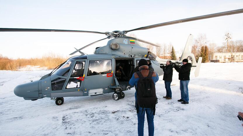 Aplinkosaugininkų reidai sraigtasparniu