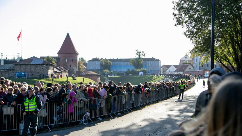 Popiežius Pranciškus meldėsi Santakos parke