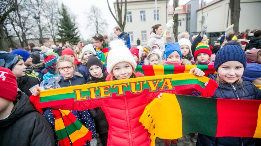 „Tautiška giesmė“ nuo Kauno kalvų