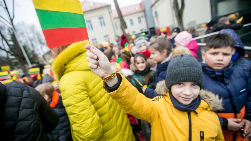 „Tautiška giesmė“ nuo Kauno kalvų