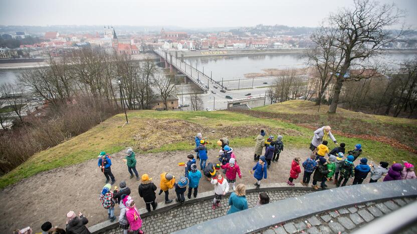 „Tautiška giesmė“ nuo Kauno kalvų