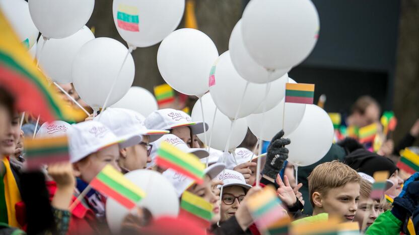 „Tautiška giesmė“ nuo Kauno kalvų