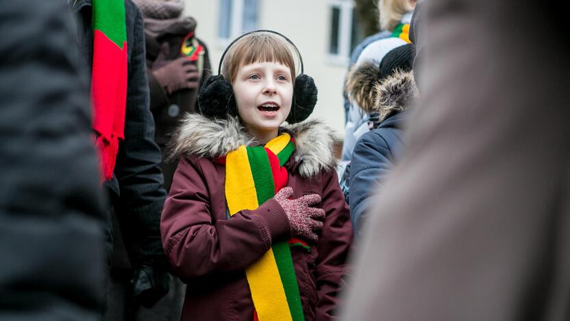 „Tautiška giesmė“ nuo Kauno kalvų