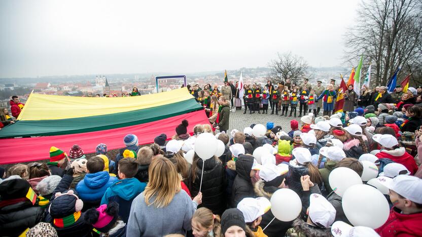 „Tautiška giesmė“ nuo Kauno kalvų