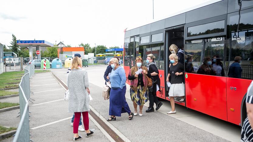 Kauno mokytojai tikrinami dėl COVID-19