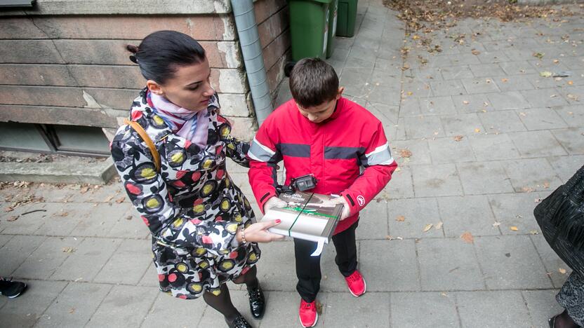 Viešosios bibliotekos iškraustymo akcija