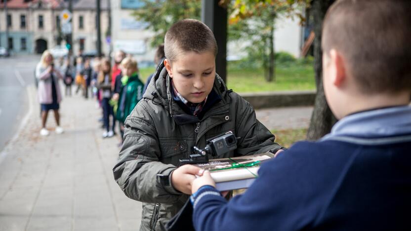 Viešosios bibliotekos iškraustymo akcija