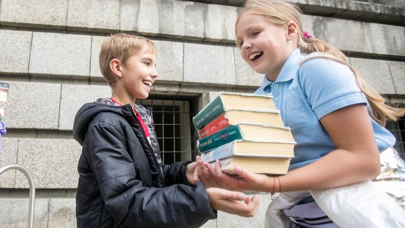 Viešosios bibliotekos iškraustymo akcija