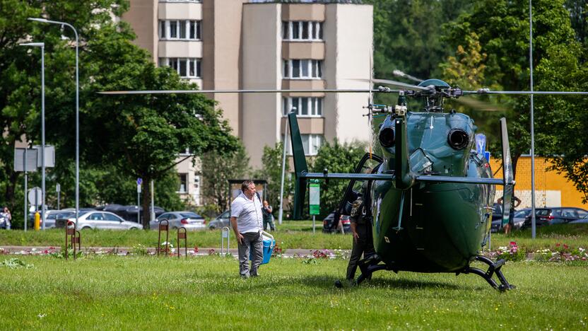 Donoro kepenų transportavimas iš Rygos į Vilnių