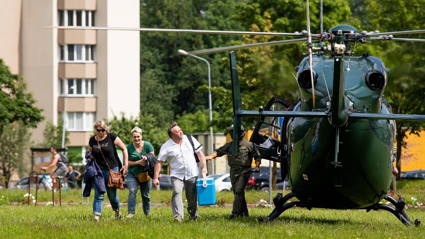 Donoro kepenų transportavimas iš Rygos į Vilnių