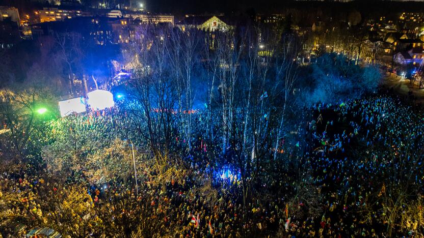 Vienybės ir solidarumo akcija „Laisvė šviečia“ Vilniuje