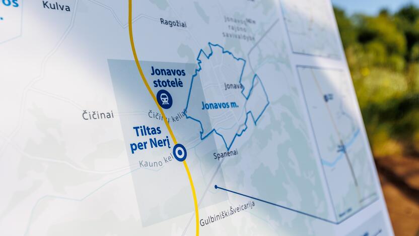 Jonavoje pradedamos geležinkelio tilto per Nerį statybos