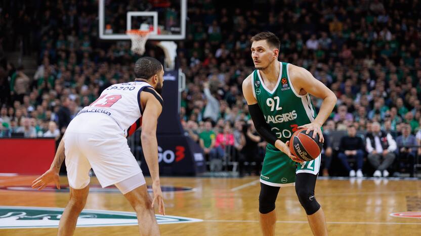 Eurolyga: Kauno „Žalgiris“ – Vitorijos „Baskonia“ (79:75)