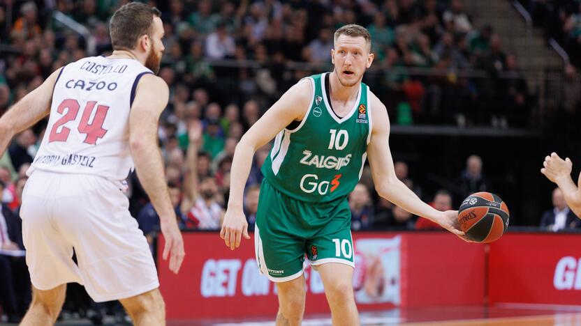 Eurolyga: Kauno „Žalgiris“ – Vitorijos „Baskonia“ (79:75)