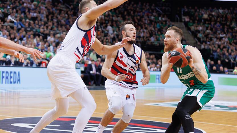 Eurolyga: Kauno „Žalgiris“ – Vitorijos „Baskonia“ (79:75)