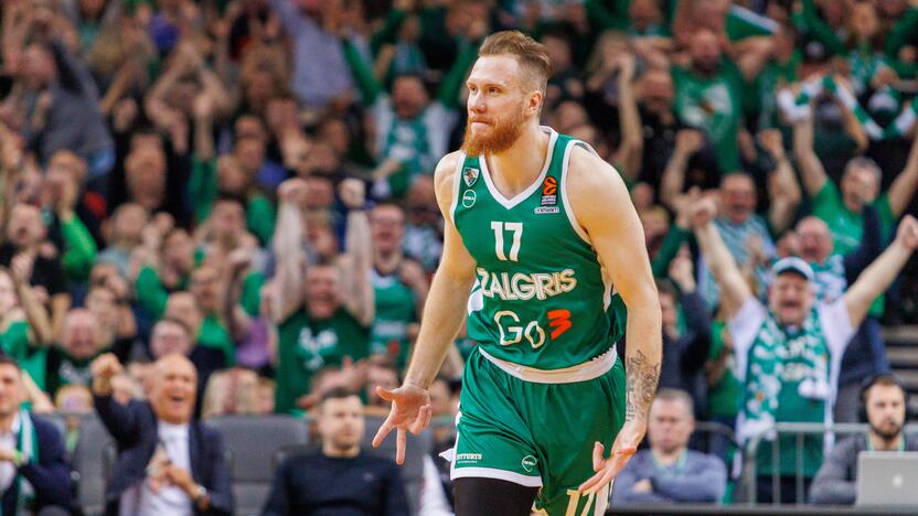 Eurolyga: Kauno „Žalgiris“ – Vitorijos „Baskonia“ (79:75)