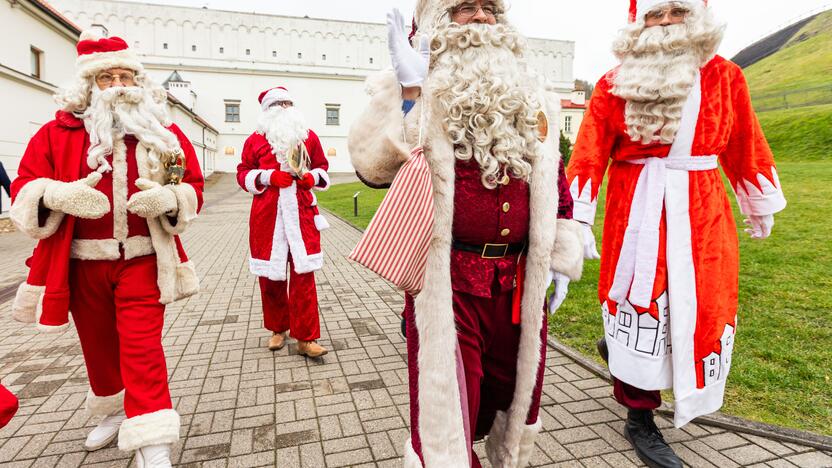 Kalėdų Senelių sąskrydis Vilniuje