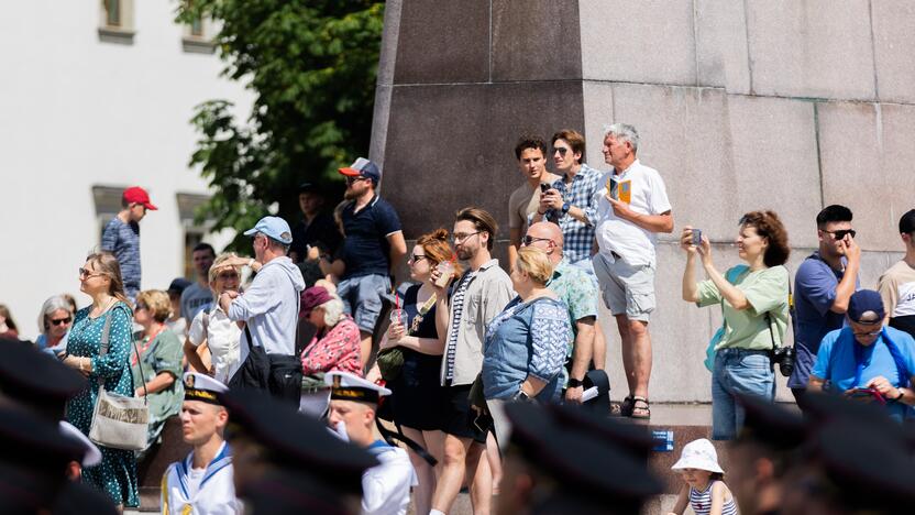 Lietuvos ginkluotųjų pajėgų vėliavų, būrių ir vadų rikiuotė