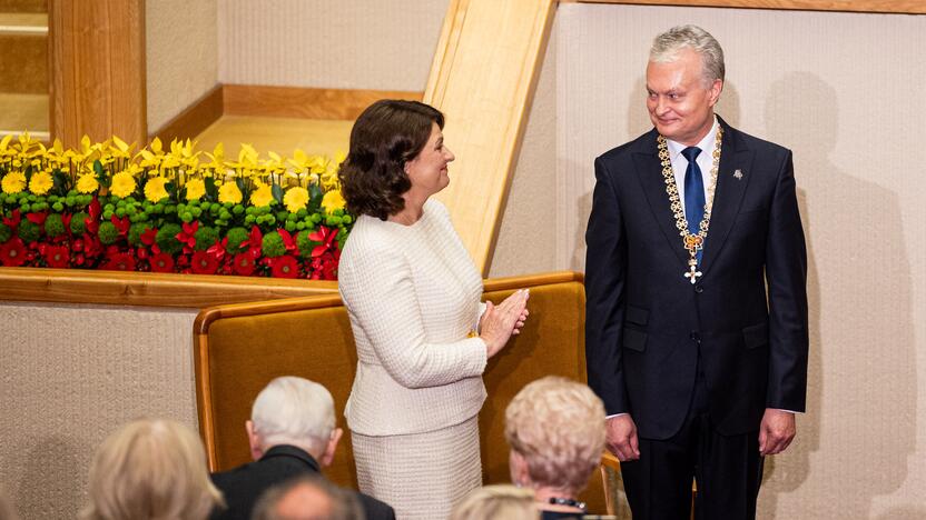 G. Nausėdos inauguracija Seime