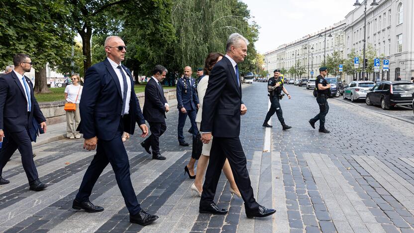 Lietuvos ginkluotųjų pajėgų vėliavų, būrių ir vadų rikiuotė