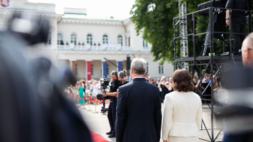 Iškilminga Respublikos Prezidento vėliavos keitimo ceremonija