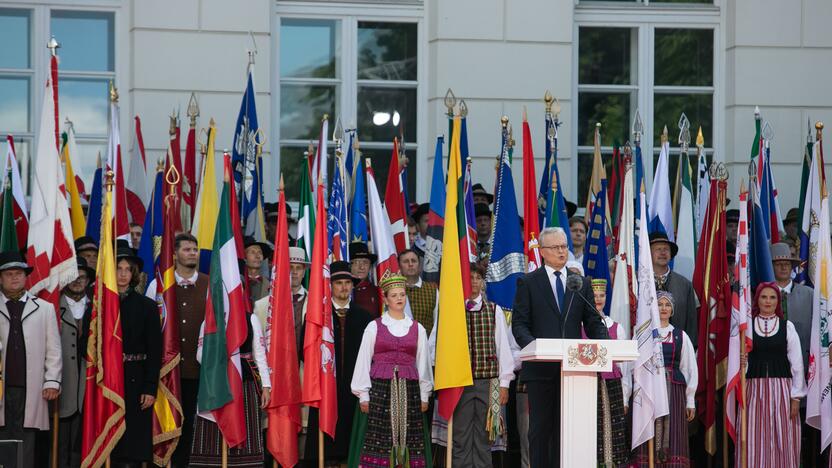 Iškilminga Respublikos Prezidento vėliavos keitimo ceremonija