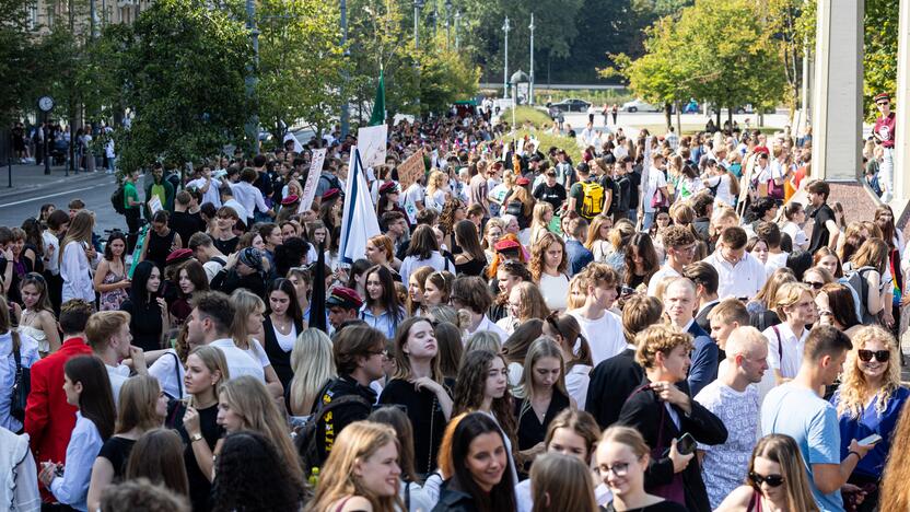 Vilniaus universiteto studentų ir bendruomenės eisena