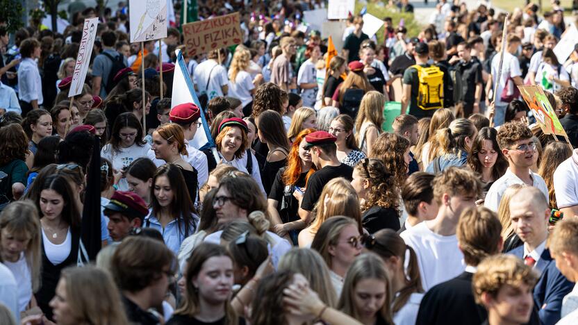 Vilniaus universiteto studentų ir bendruomenės eisena