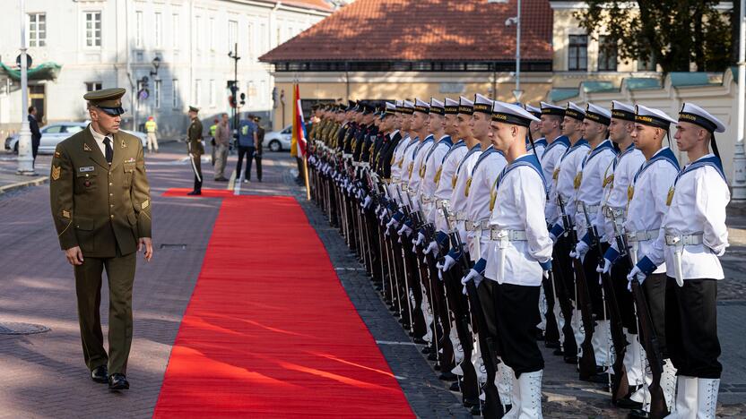 Nyderlandų gynybos ministro vizitas Lietuvoje