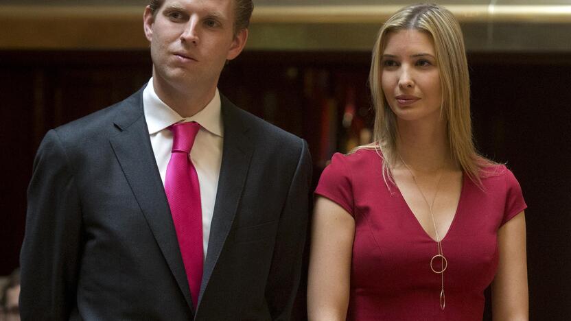 Ericas Trumpas ir Ivanka Trump